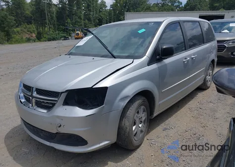 2011 Dodge Grand Caravan Express из США, поврежденный, VIN 2D4RN4DG6BR795929